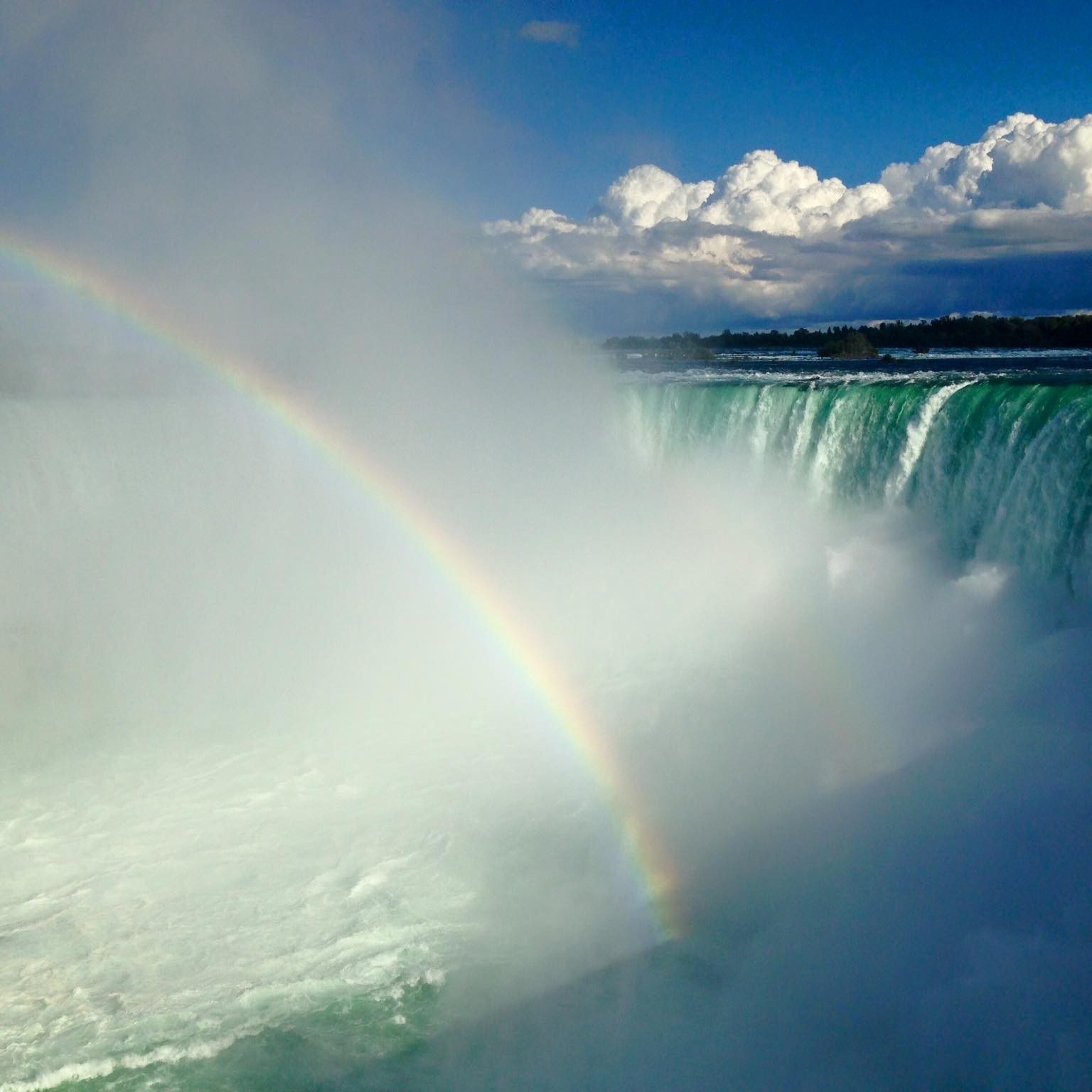Flowing Niagara Falls