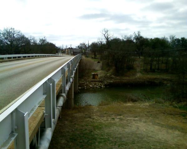 Bridge Over the Bosque River, Iredell, Texas, by John Cunyus