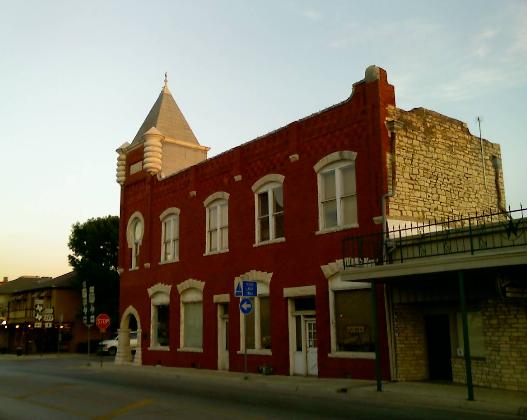 Main Square in Granbury, Texas, by John Cunyus