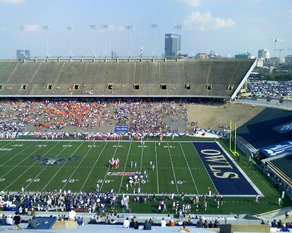 UTEP Miners at Rice Owls, Fall 2007