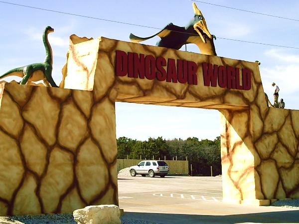 Dinosaur World, Main Entrance, Glen Rose, Texas