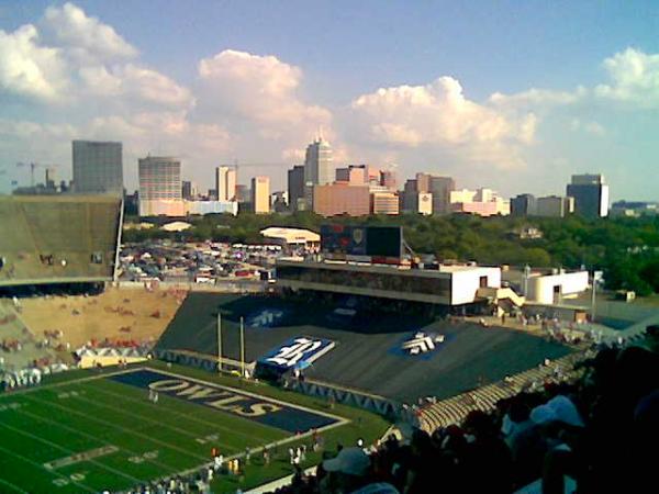 Texas Medical Center, from Rice Stadium