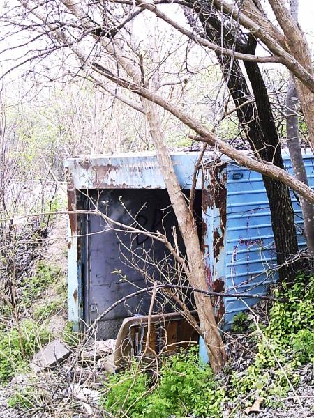 Old Railroad Car, by John Cunyus