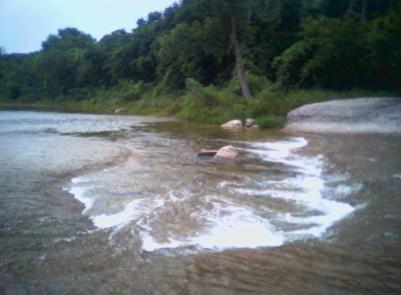 Paluxy River, Big Rocks Park, Glen Rose, Texas